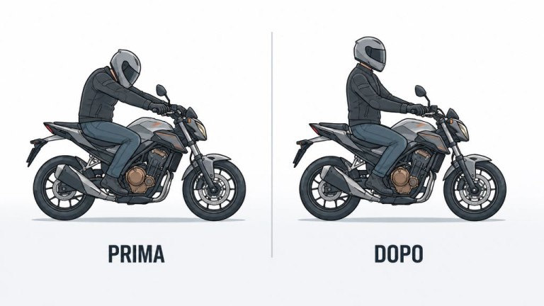 superare la paura di guidare la moto
